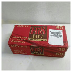 【未使用品】SONY Hi8ミリビデオカセット 60分 P6-60HHG3×10本入り