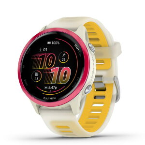 GARMIN(�K�[�~��) GPS�����j���O�E�H�b�` Forerunner 570 �ő��10���Ԃ̒����ԃo�b�e���[ ���y�� �F�N�₩��AMOLED���ʃf�B�X�v���C 80��ވȏ�̃}���`�X�|�[�c�Ή� �X�s�[�J�[���}�C�N�����Ń�