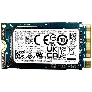 Oemgenuine Kioxia 256GB M.2 PCI-e NVME SSD  5SS0V26415 \bhXe[ghCu 42mm 2242 tH[t@N^[ M L[