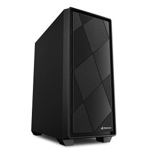 Sharkoon ~h^[PCP[X VS8 ubN `FbJ[tOtgpl ATX/Micro ATX/Mini-ITXKiΉ 120mmt@1W pt@6ډ\ USB3.0×2|[g USB2.0×1|[g {