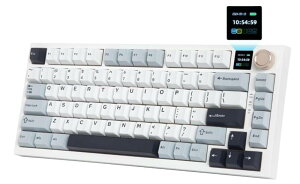 HUO JI CX JjJL[{[h CG[ 3[hiBluetooth/2.4GHz/Lj zbgXbvΉ É 75% 80L[ RGBobNCg mut fBXvC 4000mAh pz Win/MacΉ