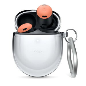 �yelago�z Google Pixel Buds Pro �Ή� �P�[�X �N���A �J�o�[ �J���r�i �t�� �ϏՌ� �N���A�P�[�X �J���r�i�t�� ���� ���h�~ �����h�~ �ی� �A�N�Z�T���[ �����P�[�X [ Google PixelBudsPro Google