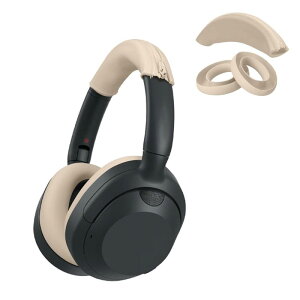 kwmobile 3x Sony ULT WEAR/WH-ULT900N�Ή� �J�o�[ - �w�b�h�o���h �C���[�p�b�h �h�o �\�t�g �V���R�� - �x�[�W��