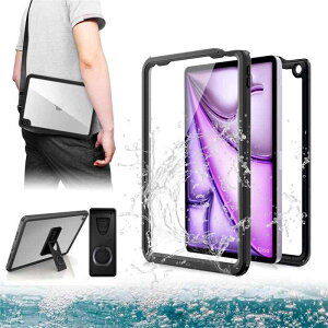 �uDoo�v�y�ʌ^ iPad Air 11�C���` M2 ���S�h���P�[�X (2024)�AiPad Air ��5/4���� 10.9�C���` �h���P�[�X�i2022/2020�j�AiPad Air ��6���� �����C�J�o�[ IP68�h���K�i �ϏՌ� Touch ID�F��