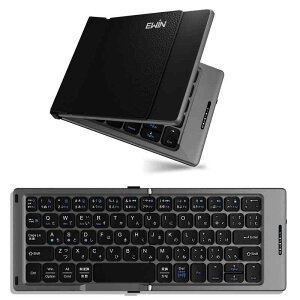 Ewin Bluetooth �L�[�{�[�h �܂��ݎ� ���C�����X ���{��z�� �O�䓯���ڑ� iOS/Android/Mac/Windows�Ή� �R���p�N�g�y�ʔ��^ USB-C�[�d�� �p���^�O���t