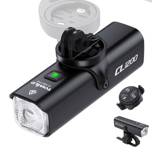 TOWILD CL1200 ]ԃCg [hoCNCg [d 1200[ PxLED 5000mAheʃobe[ _@\ R IPX6h hῃY tΉ [hoCN/MTB/NXoCN