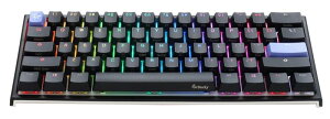DUCKY �Q�[�~���O�L�[�{�[�h One 2 Mini RGB 60�� version �V���o�[��(�p��z��) dk-one2-rgb-mini-silver-rat �mUSB /�L���n