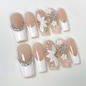 �l�C���X�e�b�J�[ ���f�B�[�X ���킢�� �D���� �X�^�C�� ���� �t�����[ �f�U�C�� �����O�^�C�v �N���A �t�����` �s���A ���� �t���� ����g�� ������ �X�C�[�g �W�F���g�� �l�C���p�b�`