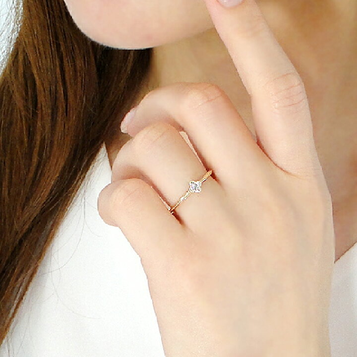 楽天市場】【特別価格】K18YG【0.08ct】ミステリーセッティング 
