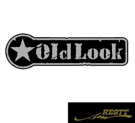 Old Look　オールドルック　ロゴ　カッティングステッカー　2色デザイン　特大サイズ