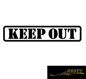 KEEP OUT@@S@JbeBOXebJ[@TCY@X|R@oCN@o@gbN@@XebJ[@@֎~@K[W@