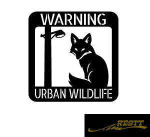 yz WARNING URBAN WILDLIFE Lcl S  JbeBOXebJ[ TCY fUC hXAbv  XebJ[  As[ [jO 댯 Ch
