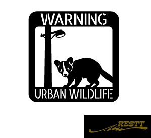 yz WARNING URBAN WILDLIFE nNrV S  JbeBOXebJ[ TCY fUC hXAbv  XebJ[  As[ [jO 댯 Ch