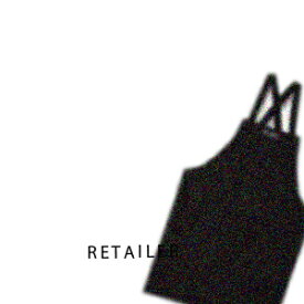 (DEAN&DELUCA) ディーンアンドデルーカフルエプロン ブラック縦81cm×横70cm(エプロン)(綿100%)(男女兼用)(キッチン雑貨)