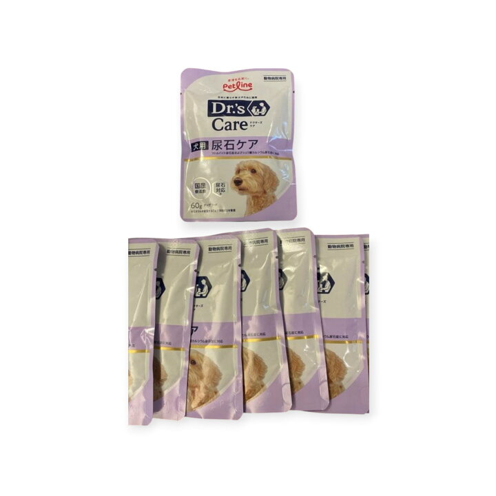 楽天市場】60g×12袋(ペットライン株式会社)ドクターズケア 犬用 尿石 