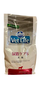 【ファルミナペットフーズ・ジャパン株式会社】 ベットライフ VET LIFE 尿路ケアS 犬用2kg(ドックフード)(ドライフード)
