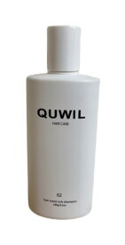 【QUWIL】クイルmoist rich shampoo 02　モイストリッチシャンプー 02　240g＜ヘアケア＞＜ツボクサエキス＞＜カンゾウエキス＞＜キューティクルケラチン＞