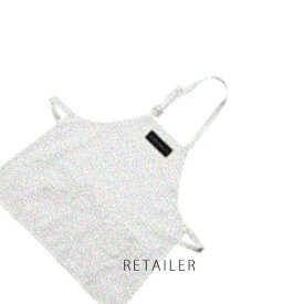 ♪#ホワイト S【DEAN & DELUCA】ディーンアンドデルーカキッズエプロン＜エプロン＞＜子供用＞＜綿100%＞＜ディーン＆デルーカ＞