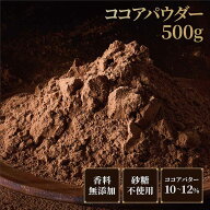 ココアパウダー 500g ココアバター10〜12% 砂糖不使用 香料無添加 オランダ製造 味楽堂