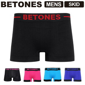 ★期間限定！最大20％OFFクーポン対象商品★【送料無料】BETONES(ビトーンズ) SKID（スキッド）メンズ ボクサーパンツ