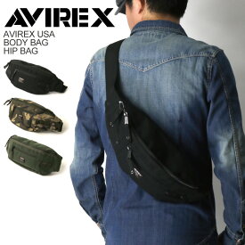 ★ポイント10倍★【送料無料】AVIREX(アビレックス) アヴィレックス イーグル シリーズ ボディバッグ ヒップバッグ ウエストバッグ メンズ レディース【クーポン対象外商品】