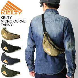 ★期間限定！最大20％OFFクーポン対象商品★【送料無料】KELTY(ケルティ) ヴィンテージ ライン マイクロ カーブ ファニー ボディバッグ ウエストバッグ メンズ レディース【父の日 プレゼント】