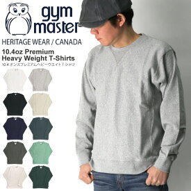 ★期間限定！最大20％OFFクーポン対象商品★【送料無料】gym master(ジムマスター) 10.4oz プレミアム ヘビーウエイト Tシャツ ロンT メンズ レディース【父の日 プレゼント】