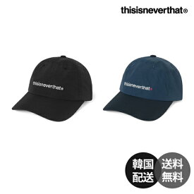 【韓国】thisneverthat SUPPLEX Sport T-Logo Cap ナイロン キャップ スポーツ キャップ Tロゴ ブルー ネイビー ブラック フリーサイズ メンズ レディース 男女兼用 おしゃれ ストリートファッション アウトドア 【thisneverthat】