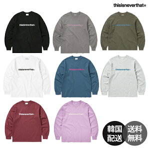 �y�؍��zthisisneverthat �f�B�X�C�Y�l�o�[�U�b�g T-Logo L/S Tee ����T ���� T�V���c �g�b�v�X �؍��u�����h �؍��t�@�b�V���� �X�g���[�g �����Y ���f�B�[�X ���j�Z�b�N�X �j�����p �l�C ���K�i �yth