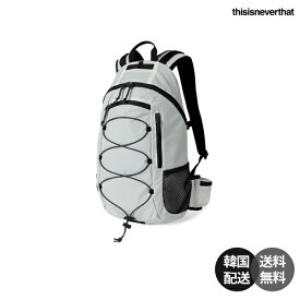 【韓国】thisisneverthat ディスイズネバーザット 韓国ファッション 韓国ストリート 正規品 バックパック リュック デイパック 15L トラベルバッグ 通勤リュック 通学リュック 軽量リュック 600g 多機能 ストリート 【thisisneverthat】