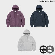 【韓国】thisisneverthat OL-Logo Zip Up Hoodie ディスイズネバーザット OL-ロゴ ジップアップ フーディ…