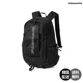 【韓国】thisisneverthat INTL-Logo Backpack 30 ディスイズネバーザット リュック バックパック 30L 大容量 韓国ストリート ファッション メンズ レディース ユニセックス 通学 通勤 旅行 丈夫 軽量 人気ブランド 【thisisneverthat】