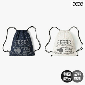 �y���K�i�zaeae WEB LOGO FLOWER GYM SACK �G�[�C�[�G�[�C�[ �W���T�b�N �i�b�v�T�b�N �o�b�O �В� �����h���[�o�b�O �؍��X�g���[�g �t�@�b�V���� Y2K �t�����[���S �y�� ��v ���s �T�u�o�b�O�yaeae