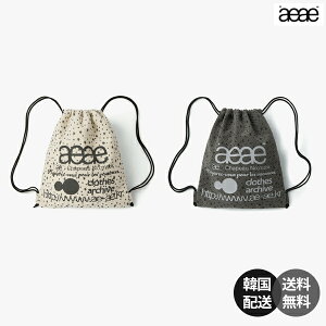 �y���K�i�zaeae WEB LOGO STELLA GYM SACK �G�[�C�[�G�[�C�[ �W���T�b�N �i�b�v�T�b�N �o�b�O �В� �� ���S �؍��X�g���[�g �t�@�b�V���� Y2K �y�� ��v ���s �T�u�o�b�O �X�|�[�c �l�C�u�����h �yaeae