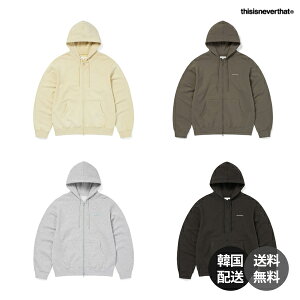 �y�؍��zthisisneverthat �f�B�X�C�Y�l�o�[�U�b�g Small T-Logo Zip Up Hoodie �X���[��T���S�W�b�v�A�b�v�t�[�f�B�[ �p�[�J�[ �W�b�v�A�b�v �X�E�F�b�g �g�b�v�X �X�g���[�g �ythisisneverthat�z