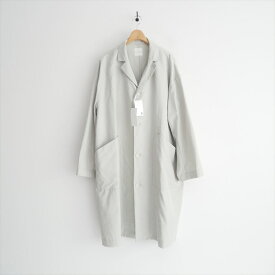 2025SS 未使用 TOUJOURS トゥジュー COTTON*SILK LIGHT WEIGHT GABERDINE CLOTH Atelier Coat コート 2 TM42CC01 2606-0361【中古】