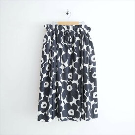 2026AW marimekko マリメッコ【アジア限定】Kirjoitus Unikko スカート M 52152261195987 2608-0166【中古】