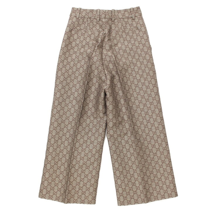 楽天市場】【グッチ】Gucci 19SS GG柄 ウールキャンバス キュロット 