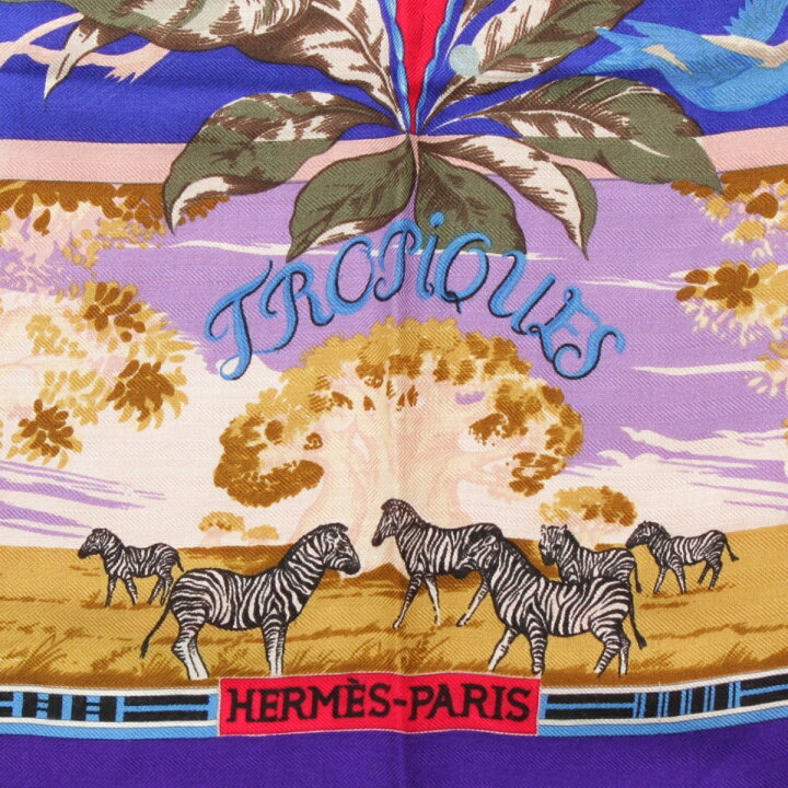 楽天市場】【エルメス】Hermes カレ140 カシミヤ シルクスカーフ  