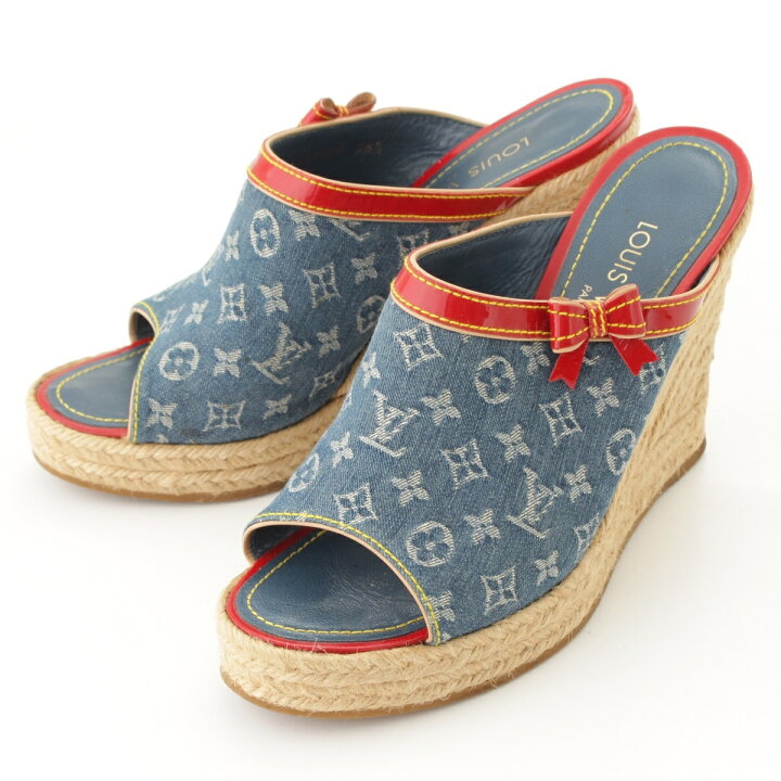 楽天市場】【ルイヴィトン】Louis Vuitton モノグラムデニム リボン 
