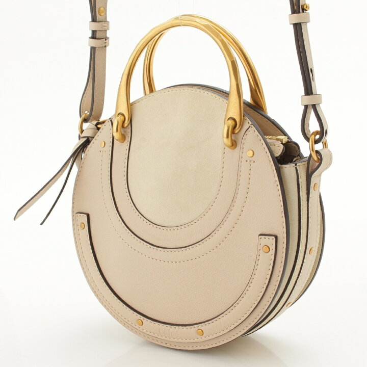 楽天市場】【クロエ】Chloe ピクシー レザー スエード ラウンド 2way 