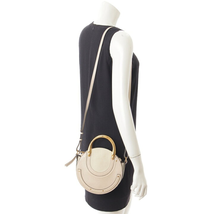 楽天市場】【クロエ】Chloe ピクシー レザー スエード ラウンド 2way 