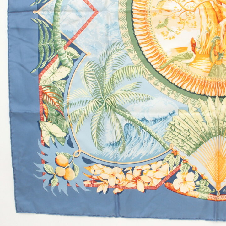 楽天市場】【エルメス】Hermes カレ90 シルクスカーフ ALOHA アロハ ブルー 【中古】【鑑定済・正規品保証】61624 : retro 楽天市場】【エルメス】Hermes カレ90 シルクスカーフ ALOHA アロハ ブルー 【中古】【鑑定済・正規品保証】61624 : retro