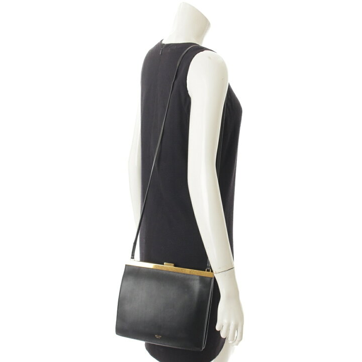 楽天市場】【セリーヌ】Celine クラスプミニ レザー ショルダーバッグ  