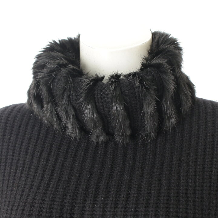 楽天市場】【フェンディ】Fendi カシミヤ ミンクファー付 ニット 