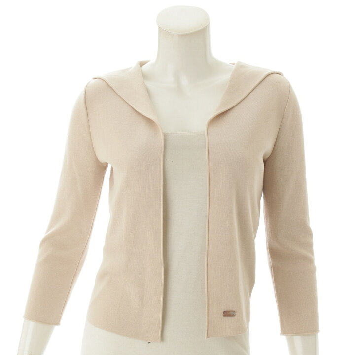 楽天市場】【フォクシー】Foxey 七分袖 フード付き カーディガン 37464  