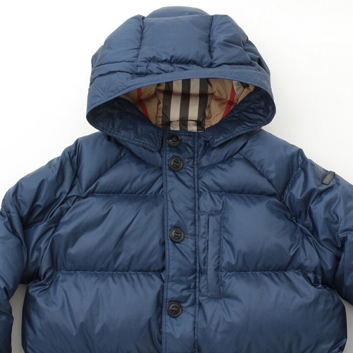 楽天市場】【バーバリー】Burberry チルドレンズ ダウンコート ブルー  