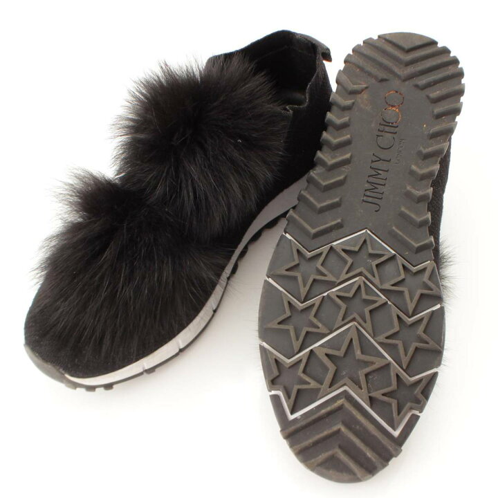 楽天市場】【ジミーチュウ】Jimmy Choo NORWAY ファー スニーカー 