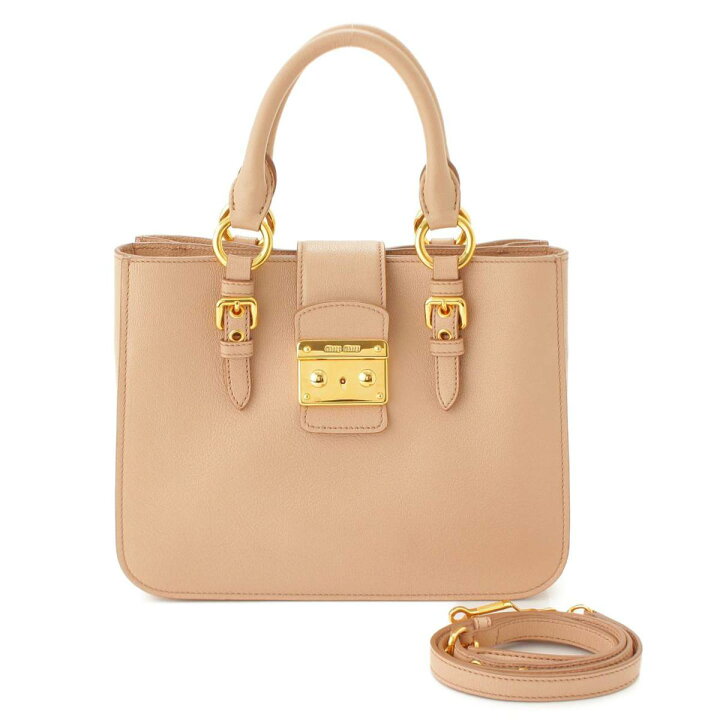 楽天市場】【ミュウミュウ】Miu Miu マドラス 2WAY ショルダーバッグ  