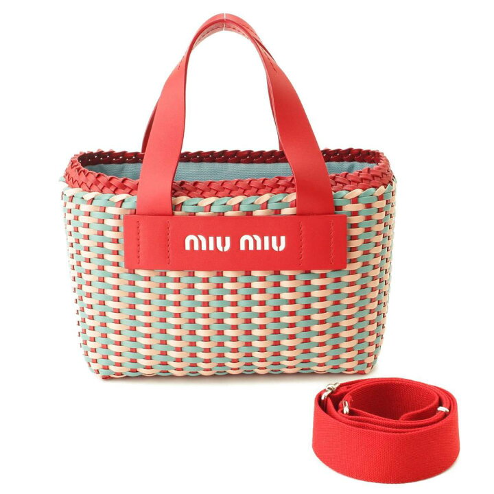 楽天市場】【ミュウミュウ】Miu Miu イントレチャート 2way 